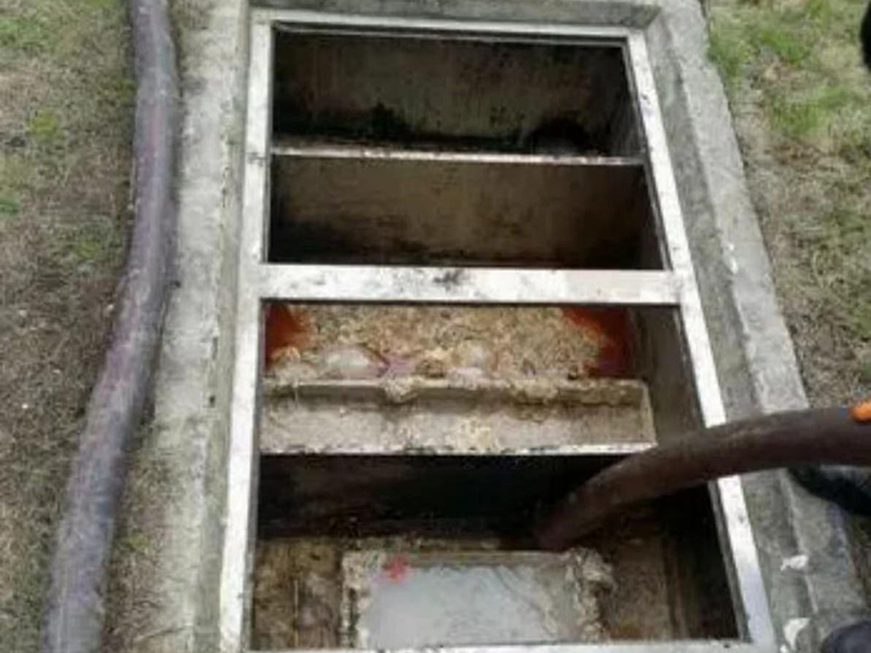 丛台隔油池清理