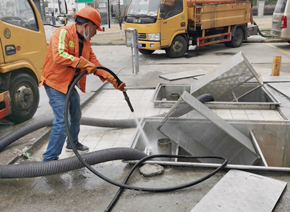 丛台隔油池清理